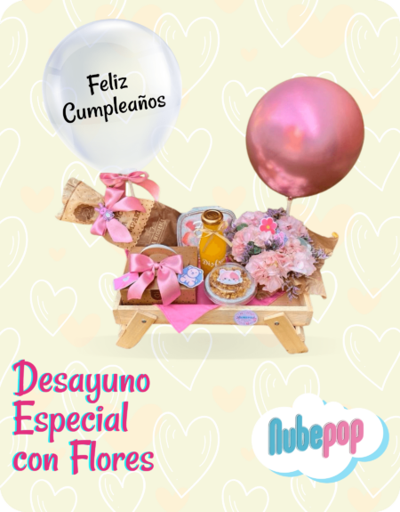 Desayuno Especial con Flores